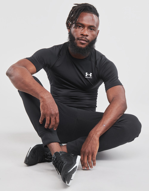 Under Armour - UA HG ARMOUR COMP SS - Noir