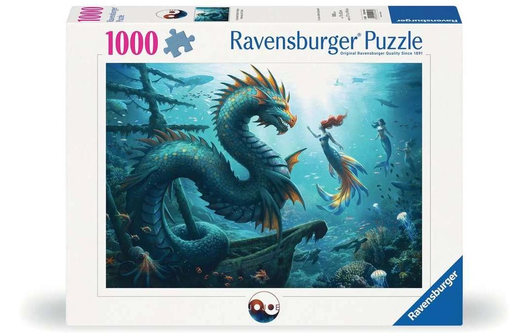 Puzzle Dragon, Mermaid and TurtlesPuzzle-Spiel