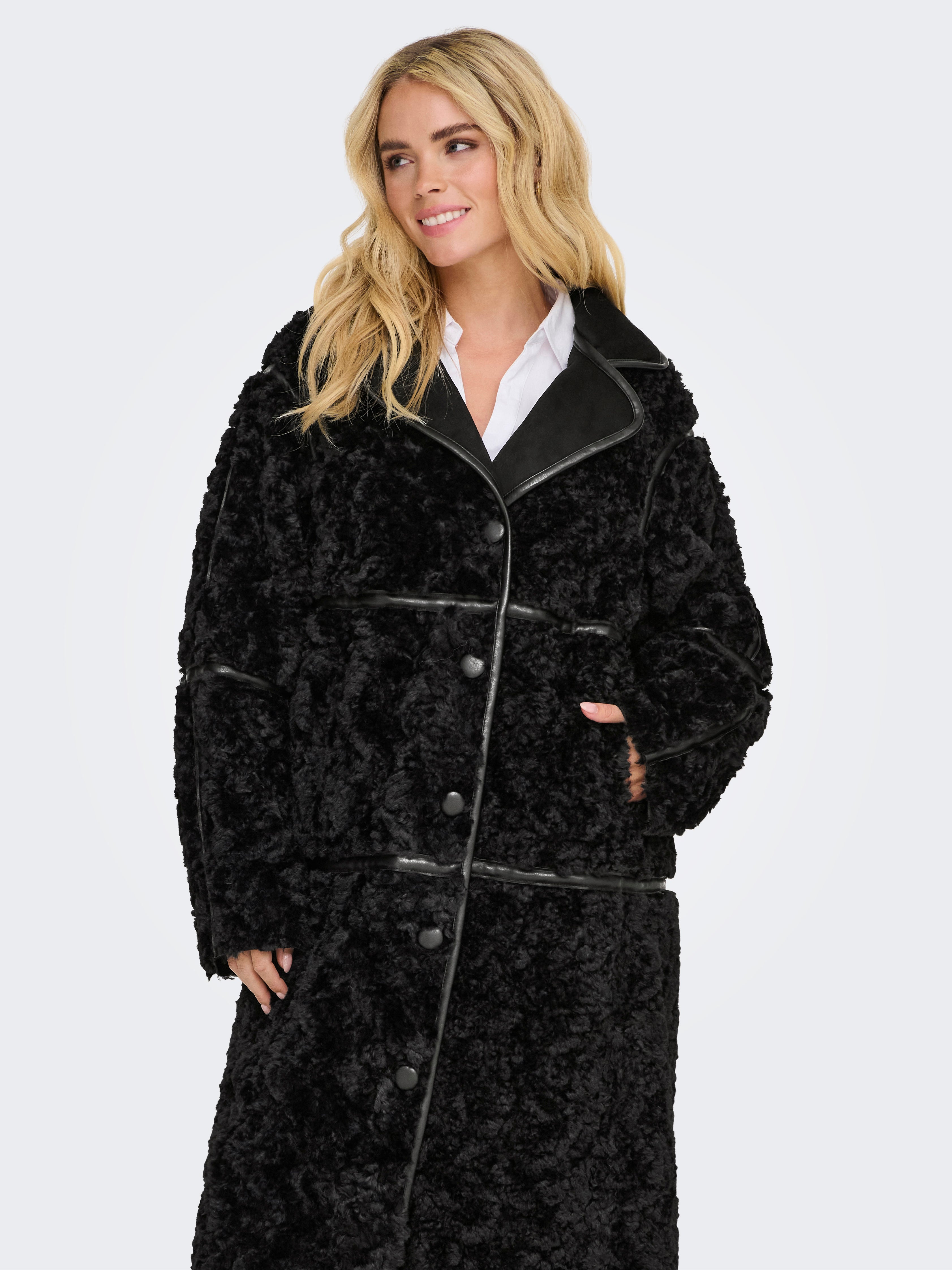 JDYHARRIET Mantel Black