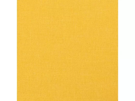 Repose-pied Jaune moutarde 60x60x36 cm Tissu