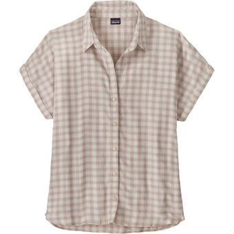 Patagonia Lightweight A/C Bluse Fresh Water: Fleck Blue Damen