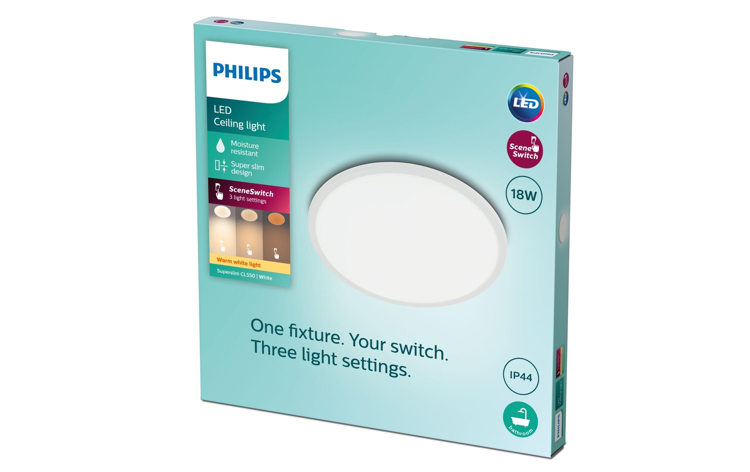 Philips Deckenleuchte »3-in-1 SceneS« Warmweiss