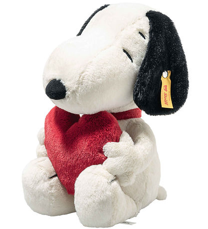 Steiff Kuscheltier - 30 cm - Snoopy Love - Weiß