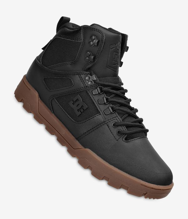 DC Pure High Top WR Schuh (black gum)