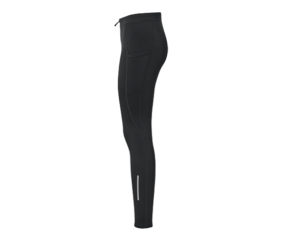Thermo-Lauftight, schwarz