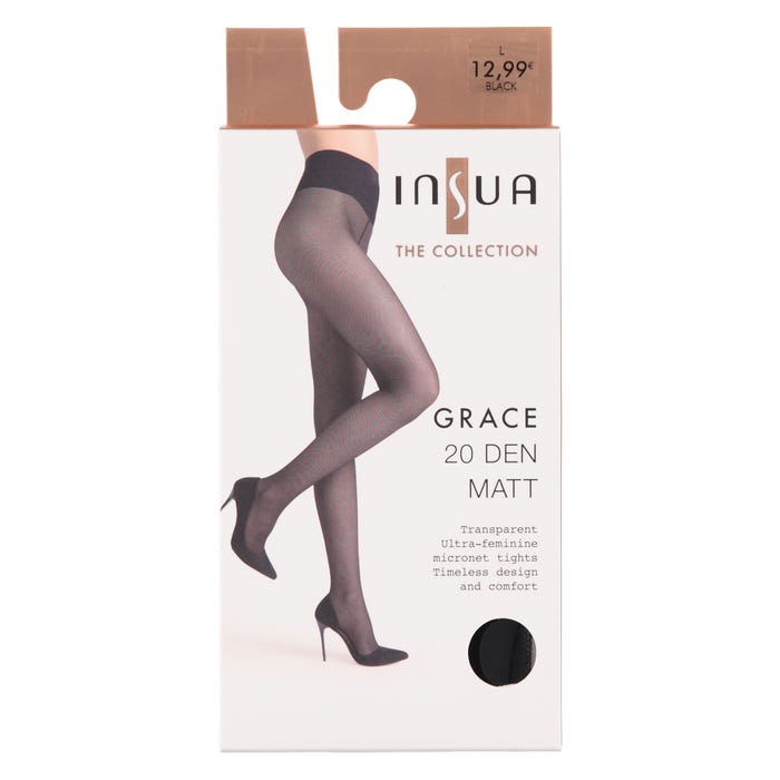 inSua THE COLLECTION-Panty Grace met netmotief 20DEN