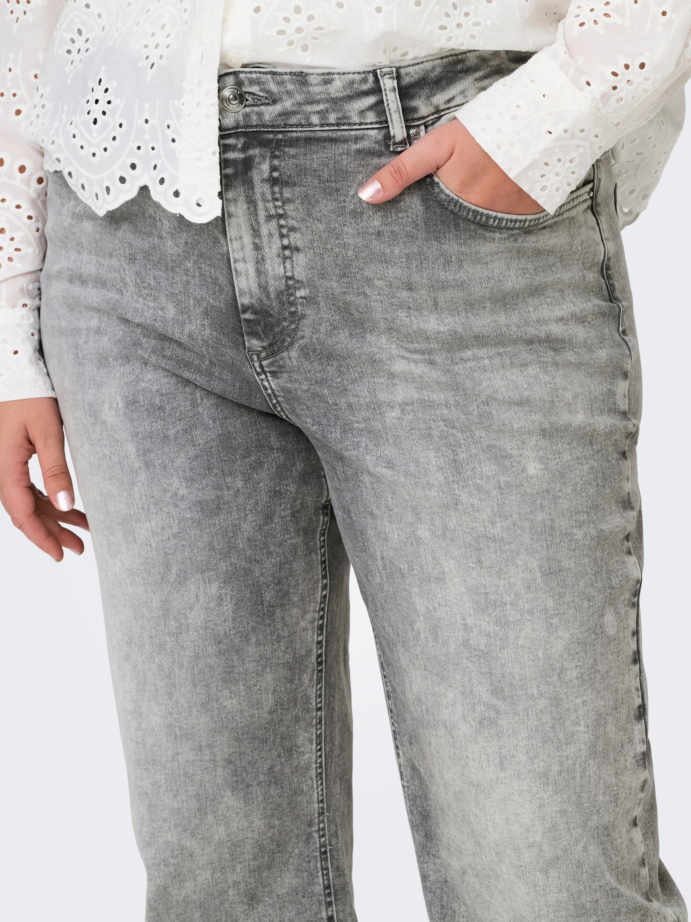 ONLY CARMAKOMA High-waist-Jeans »CARWILLY HW WIDE DNM TAI0918«