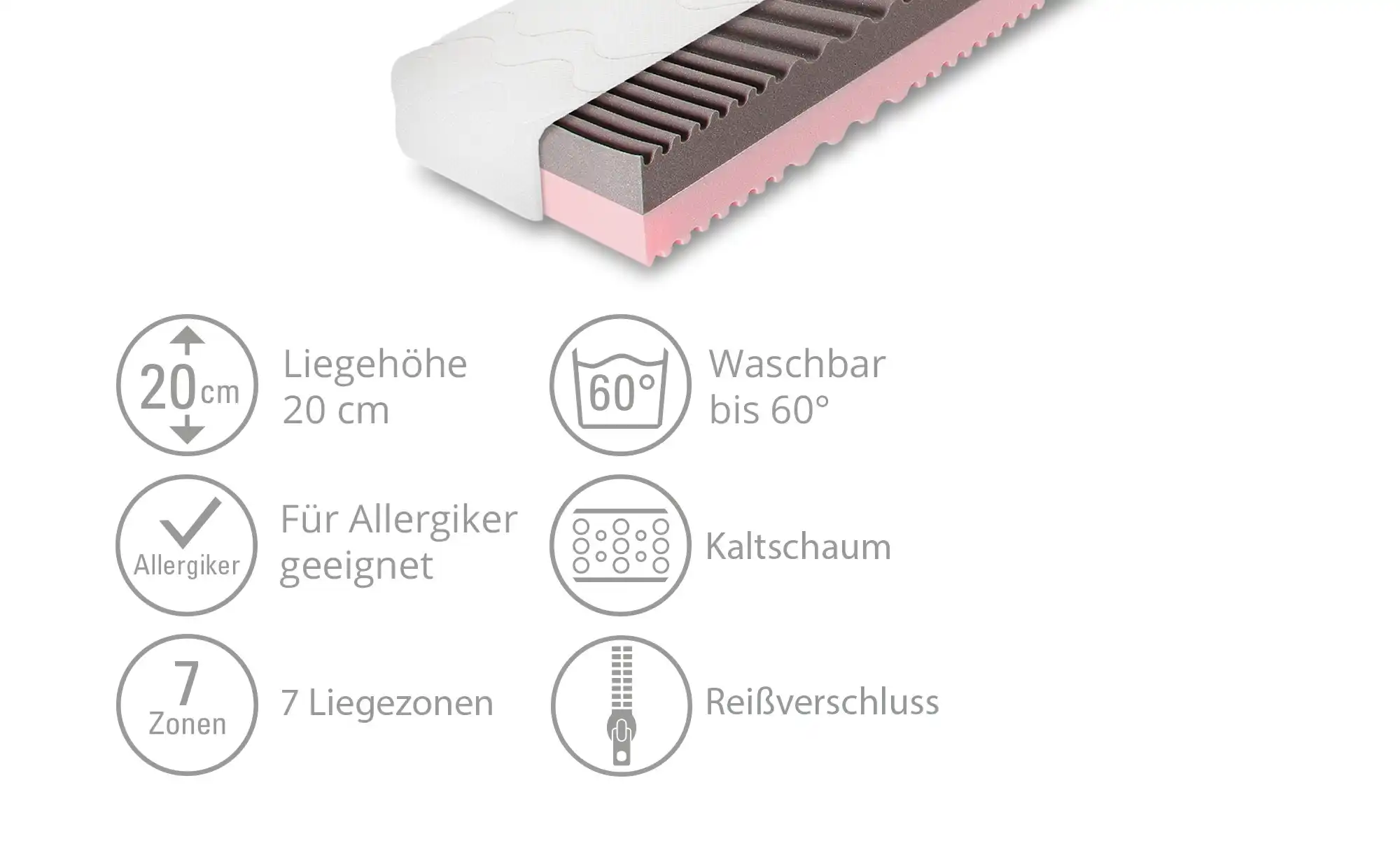 Kaltschaummatratze Duo Plus KS