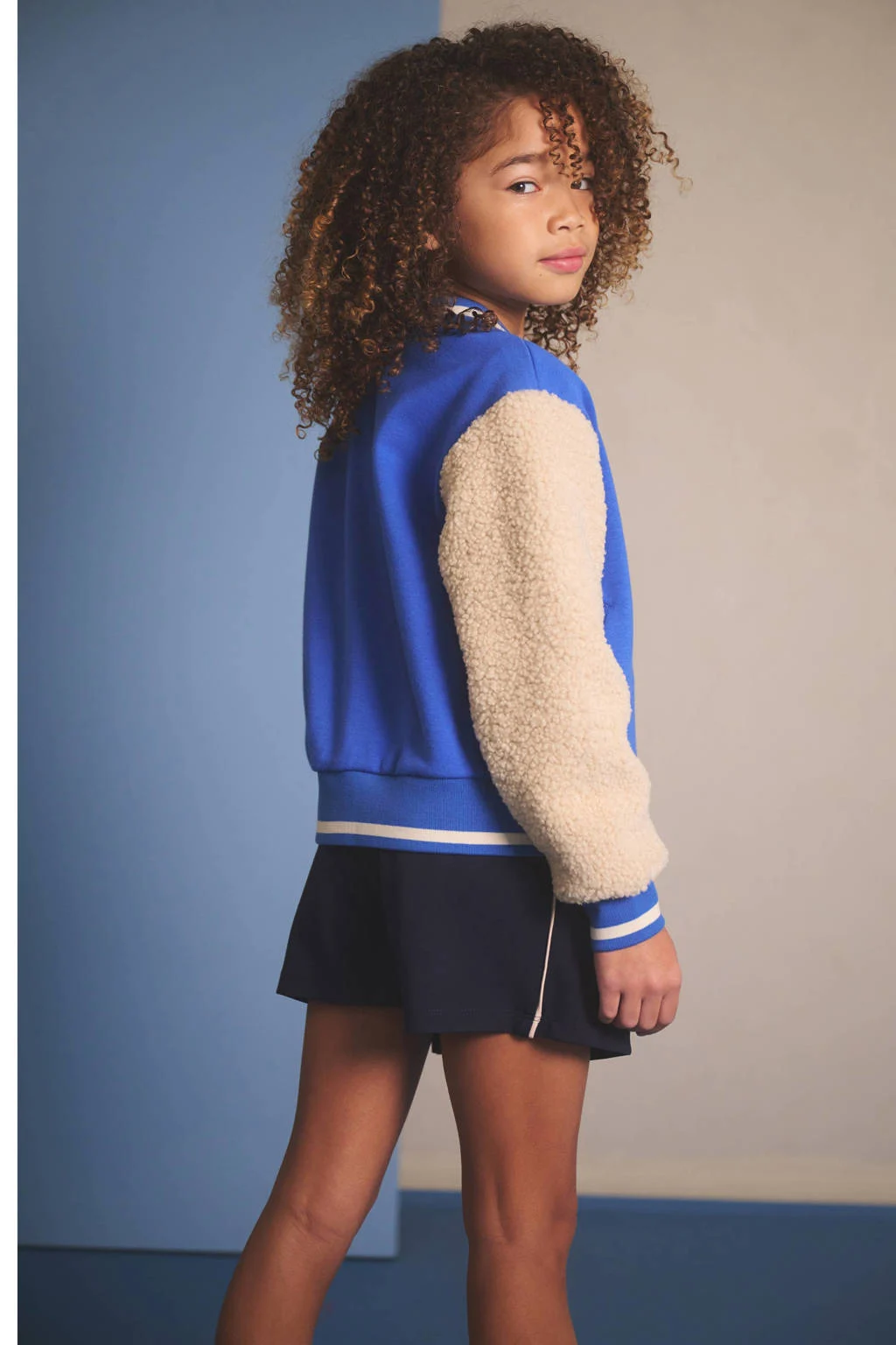 NONO sweatvest blauw