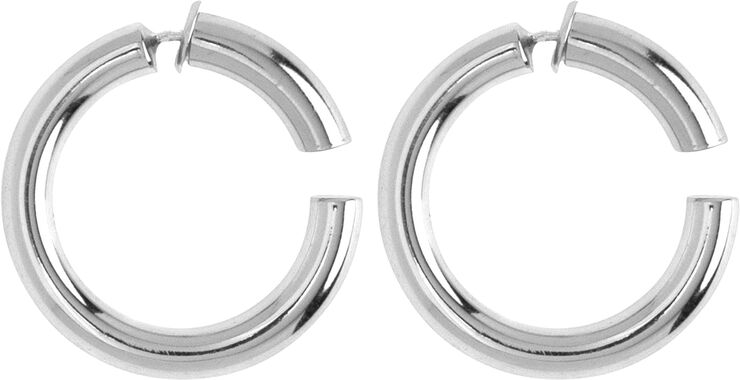 Hultquist Mini Barbara hoops Silver
