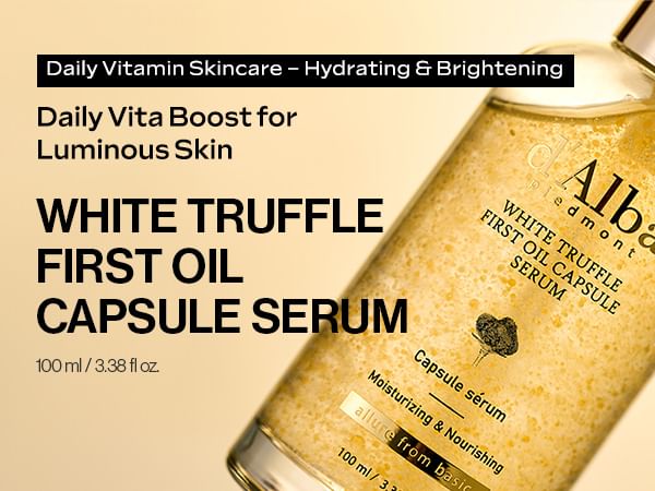 d'Alba - Witte Truffel Eerste Olie Capsule Serum