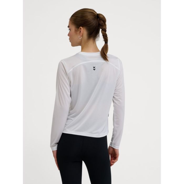 Hummel Dame Trøjer Pulse Workout LS Tee Hvid