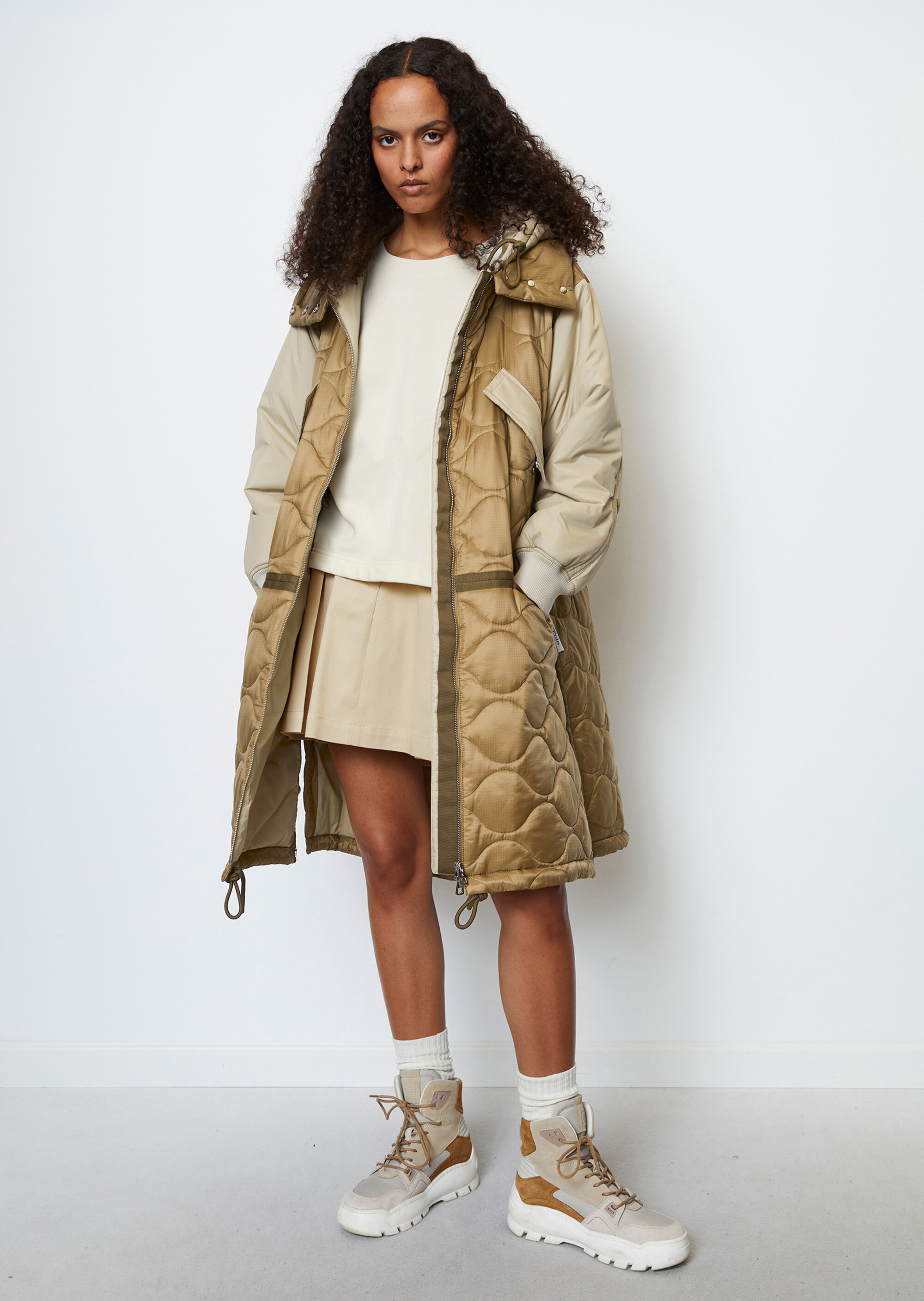 MO'P X CHEVIGNON Parka mit Kapuze aus recyeltem Nylon