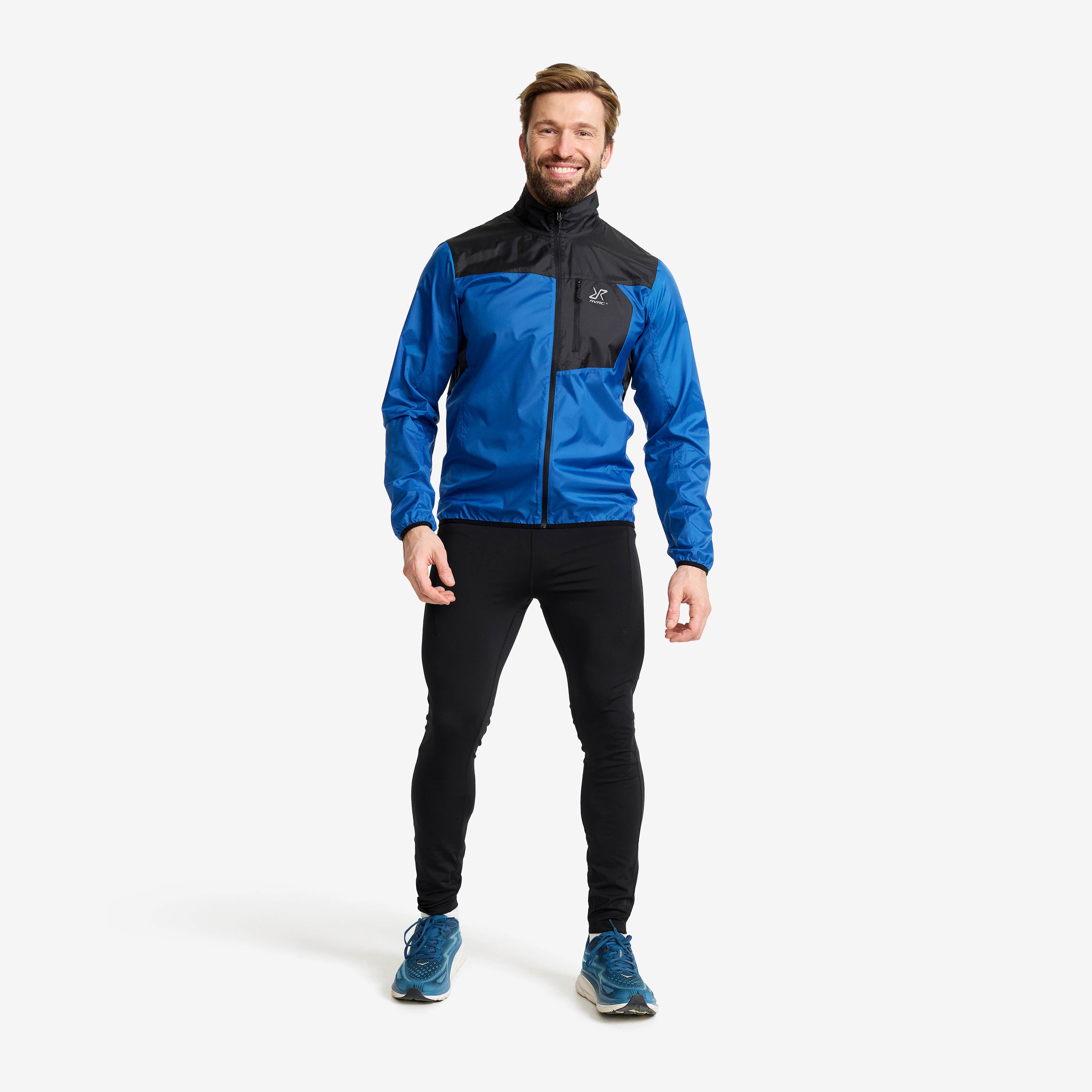 Unit Light Windbreaker Herre Imperial Blue/Black