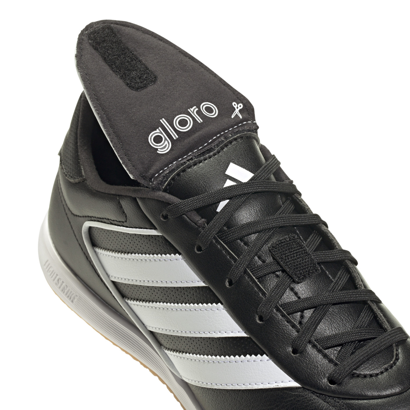 Adidas Copa Gloro 2 Zaalvoetbalschoenen (IN) Zwart Wit Bruin