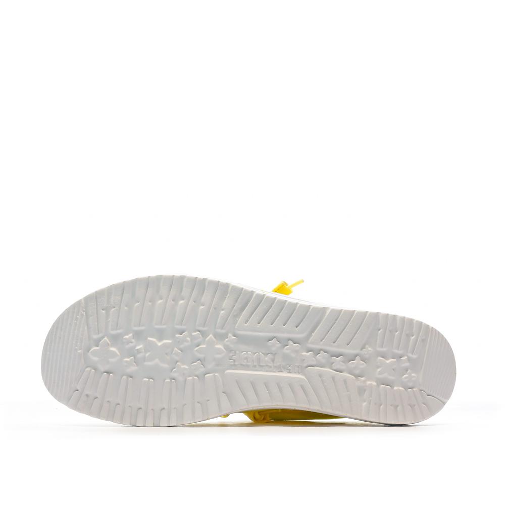 Hey Dude Chaussures Jaune Homme Hey Dude Wally Slub Canvas