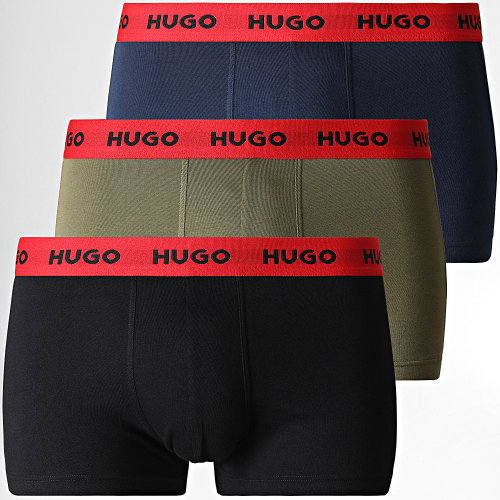 Lot De 3 Boxers 5049766 Noir Bleu Marine Vert Kaki