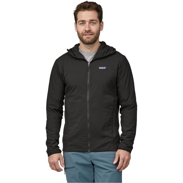 Doudoune randonnée PATAGONIA M'S NANO-AIR LIGHT HYBRID HOODY BLACK