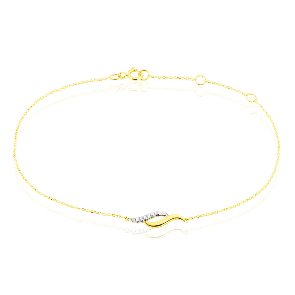 Bracelet Tylane Or Jaune Diamant