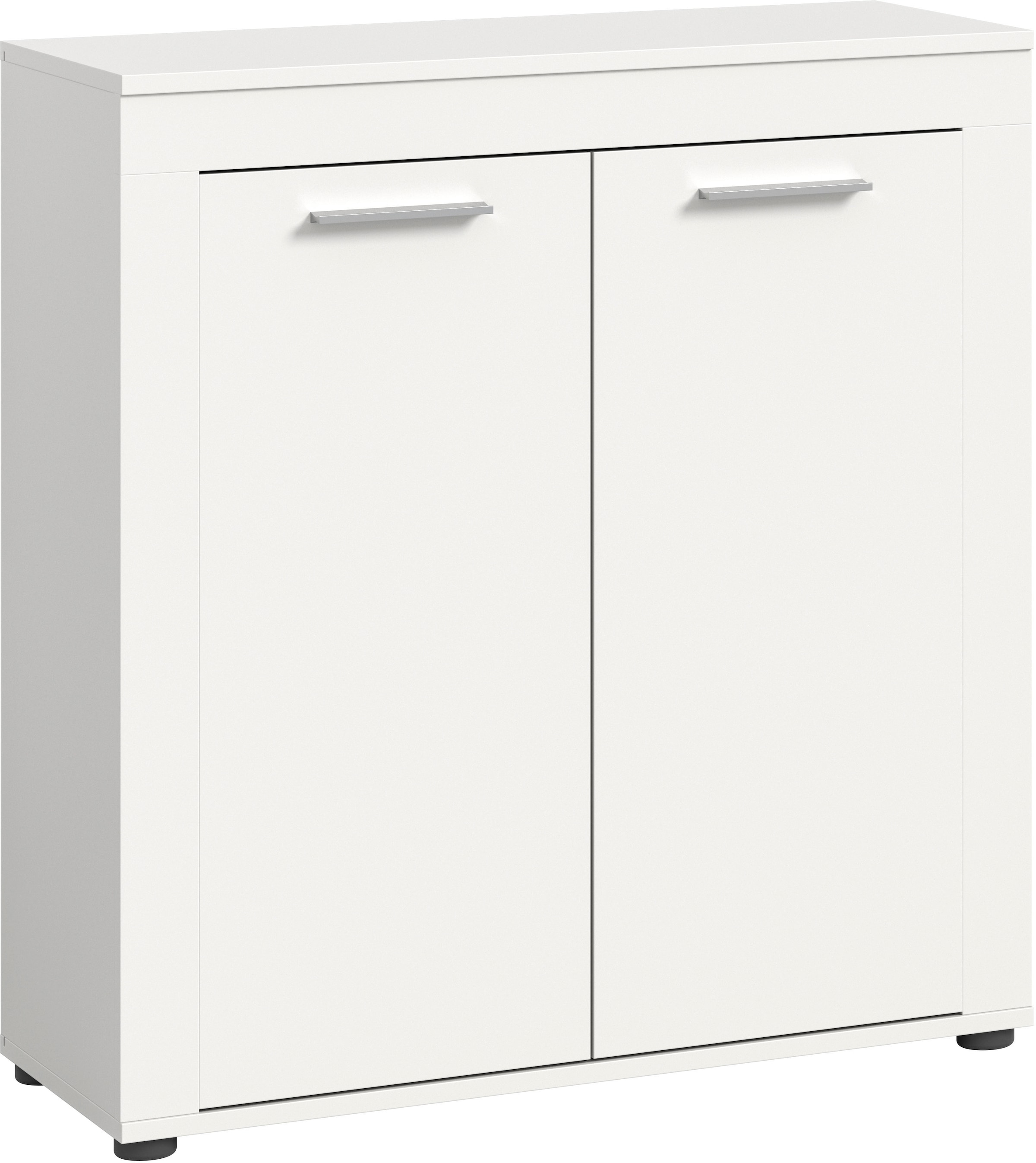 INOSIGN Highboard »Aosta, Höhe 88 cm, in verschiedenen Farbausführungen« mit 2 Türen und 3 Fächern, Wohnzimmer, Kommode, Schrank