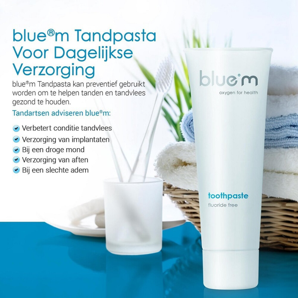 Bluem Tandpasta Fluoride Vrij75 ml