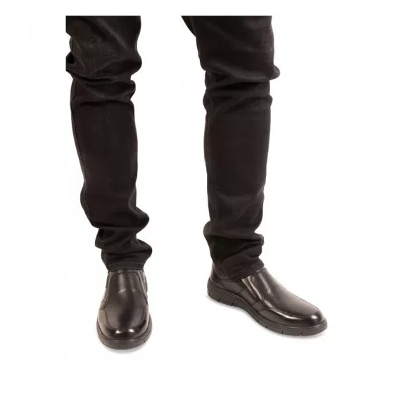Mocassins NOIR NEOSOFT HOMME CUIR