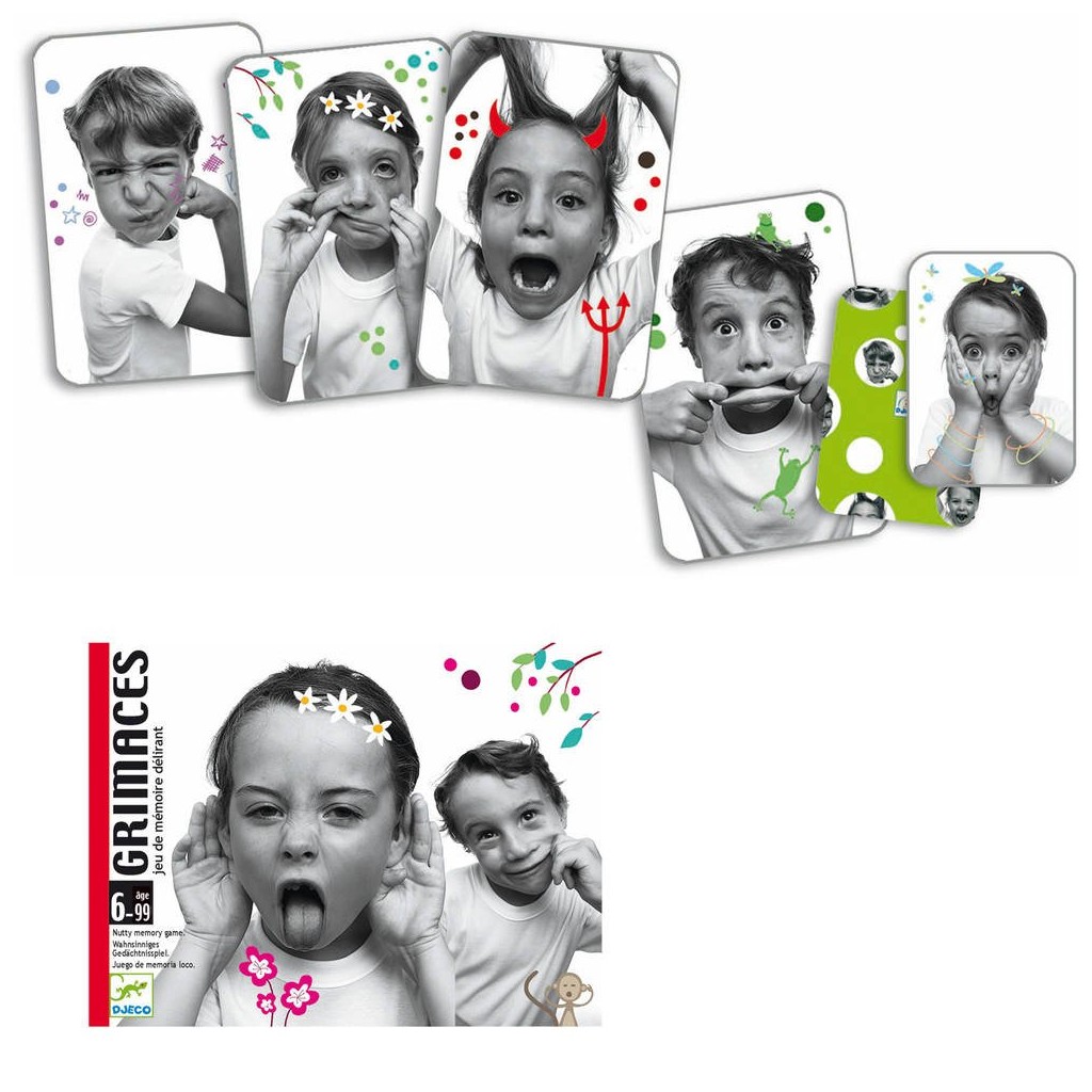 Grimaces - Jeu de cartes