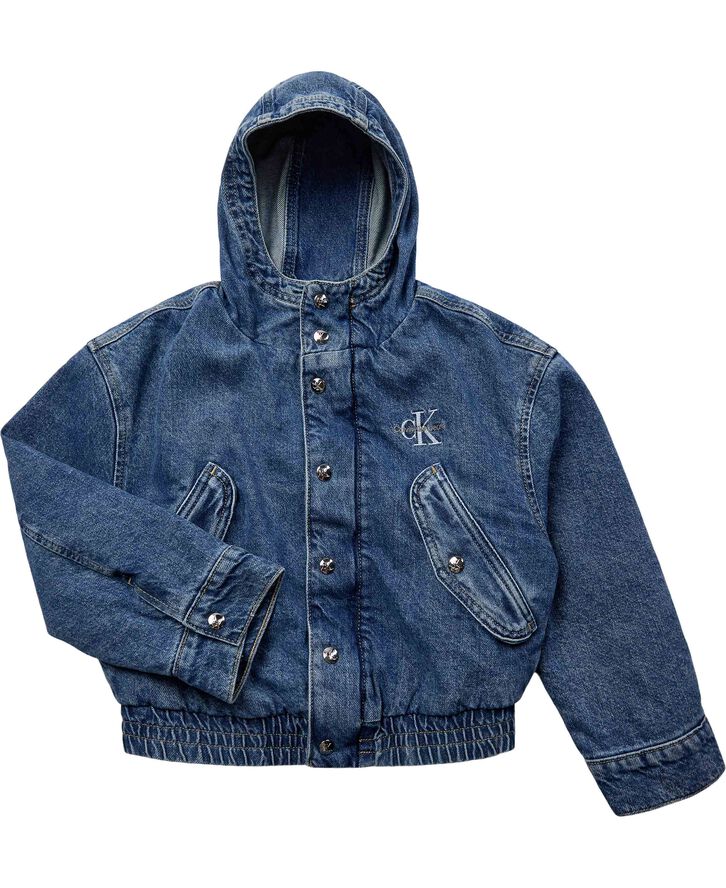 Calvin Klein DENIM HOODED JACKET 1a4
