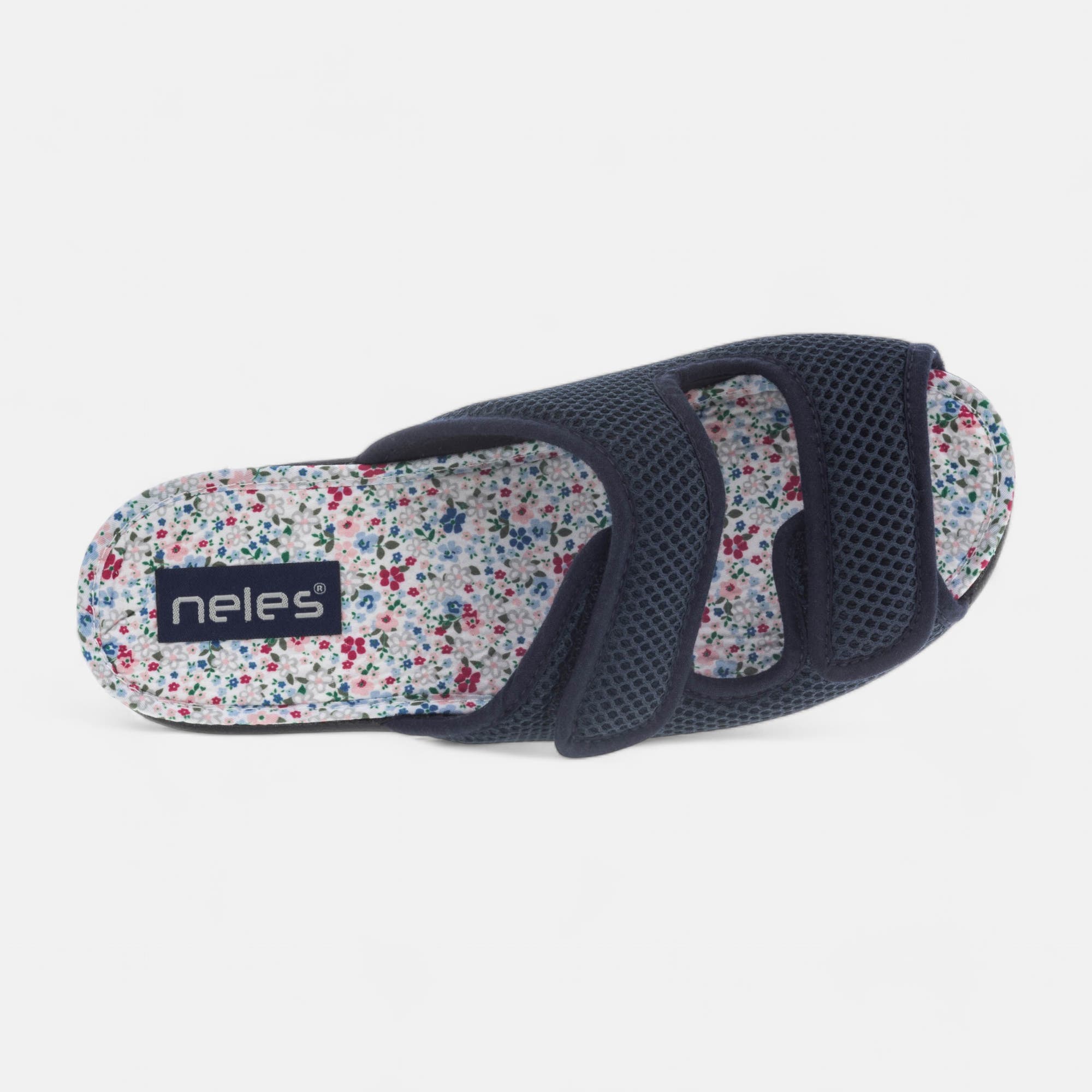 Pantoufles mules Femme bleu marine