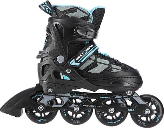 Inline skøyter Nils Extreme NA11002 fritids justerbar størrelse 35-38