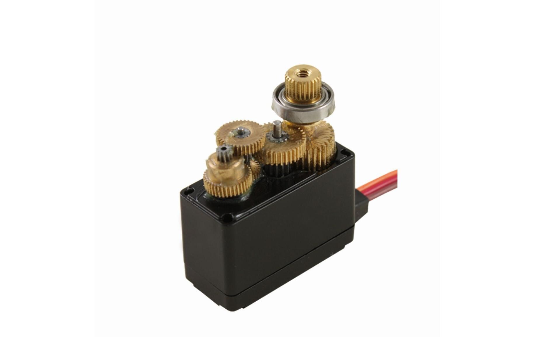 Mini Servo DS340BB Digital, Metall-GetriebeLeistungsstarkes Digital Mini-Servo mit kugelgelagertem Metallgetriebe