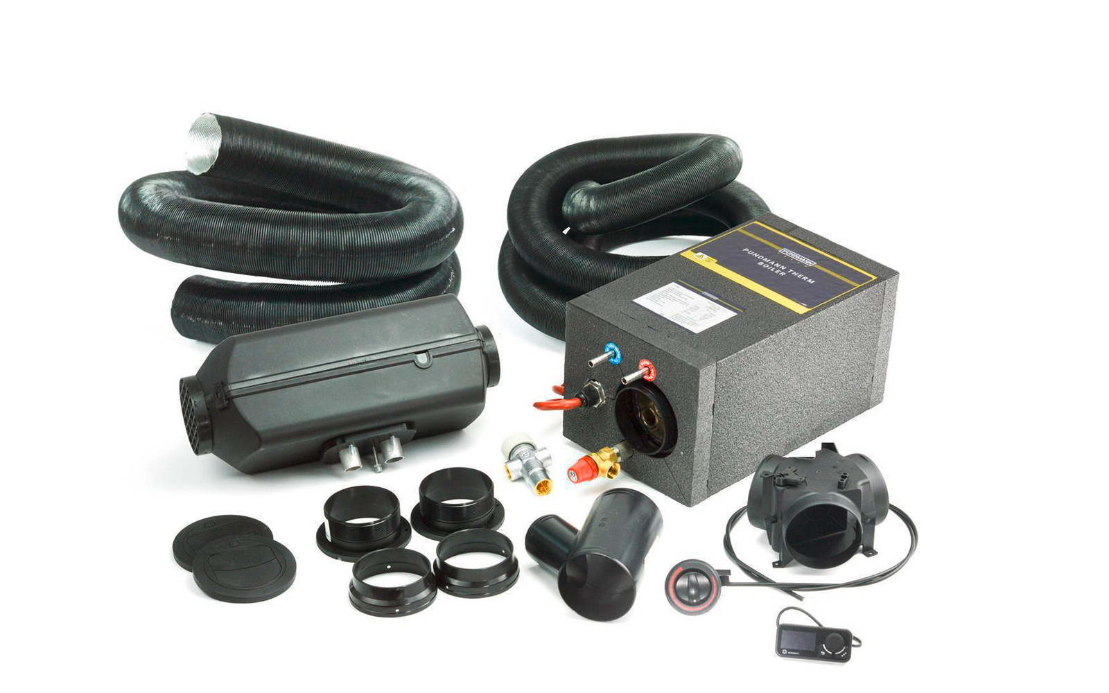 Pundmann Warmduscher-Set 12V / 200 W / Air 4D / 6 Liter