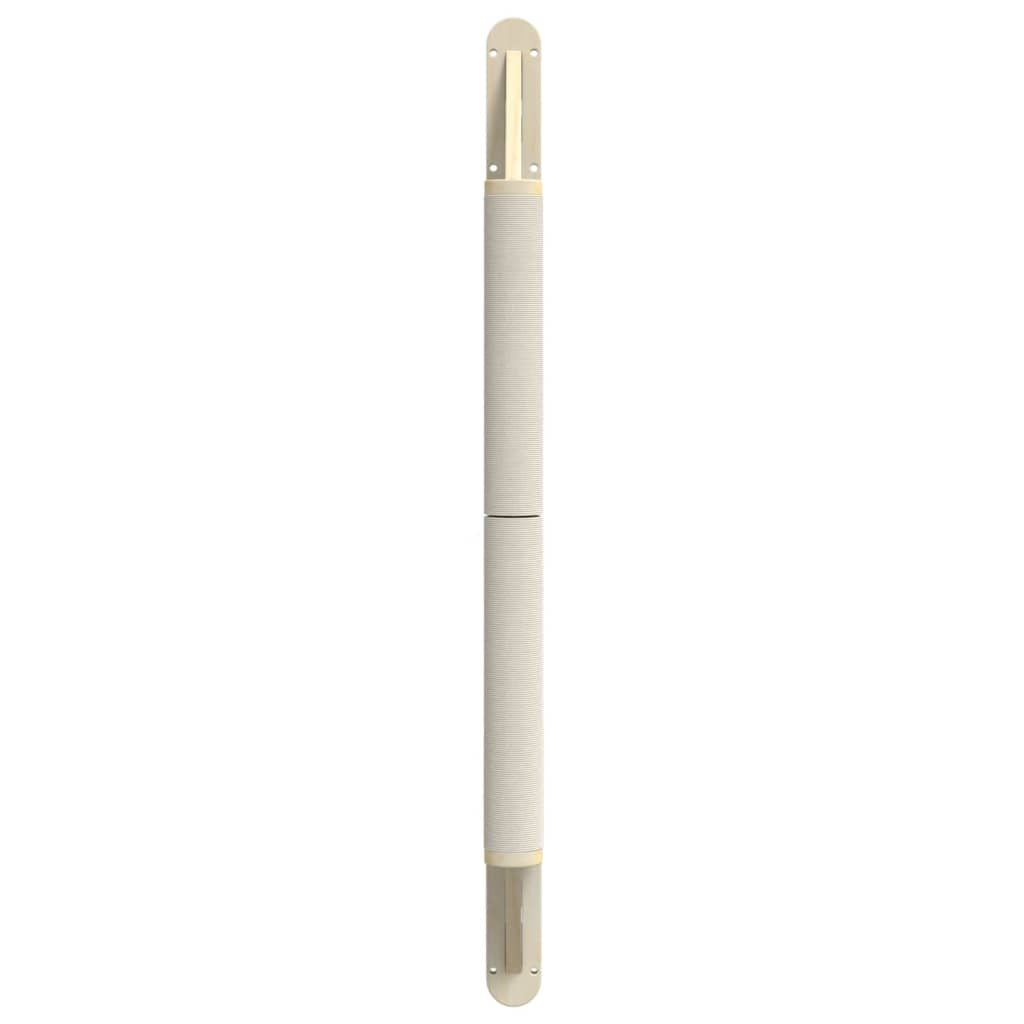 Arranhador de parede para gatos vidaXL, em sisal, 109 cm