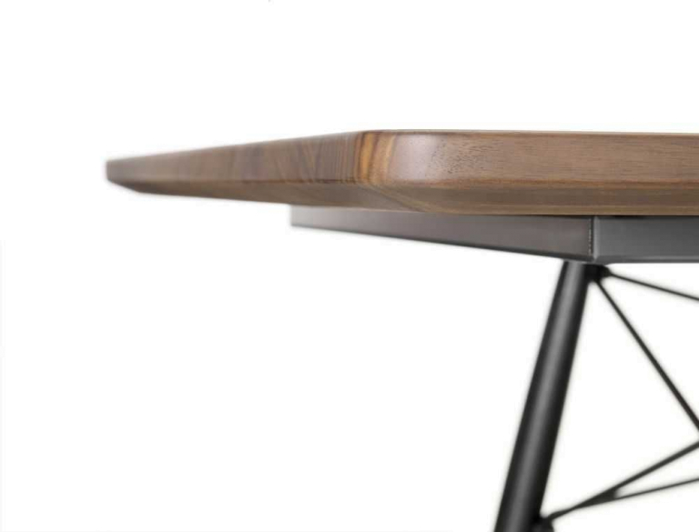 Vitra Eames Coffee Table 760 essen zwart Carrara Marmer
