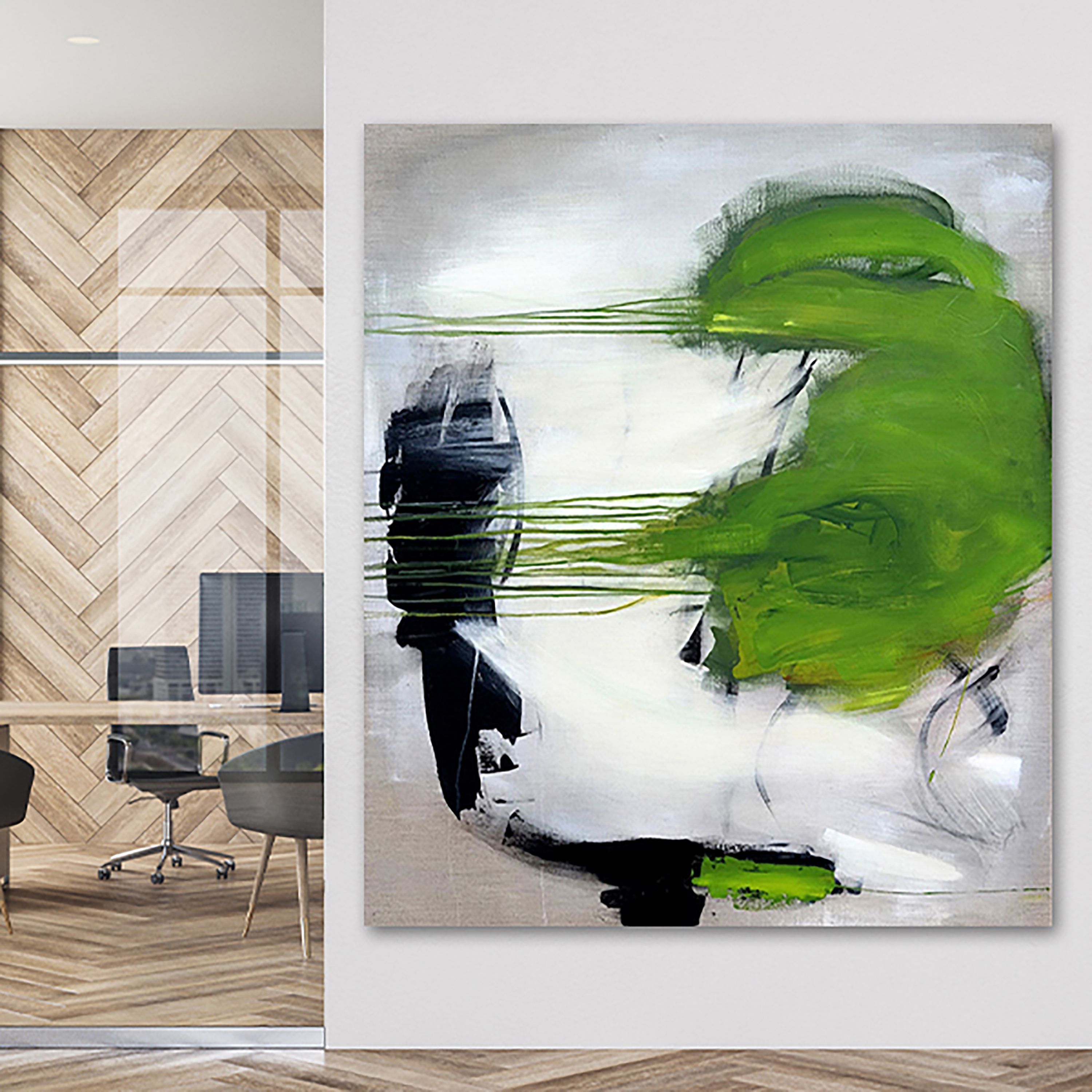 Keilrahmenbild GREEN SEDUCTION
