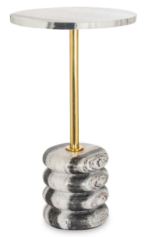 Bijzettafel 212377 Isolde ⌀33.5  x H55 cm