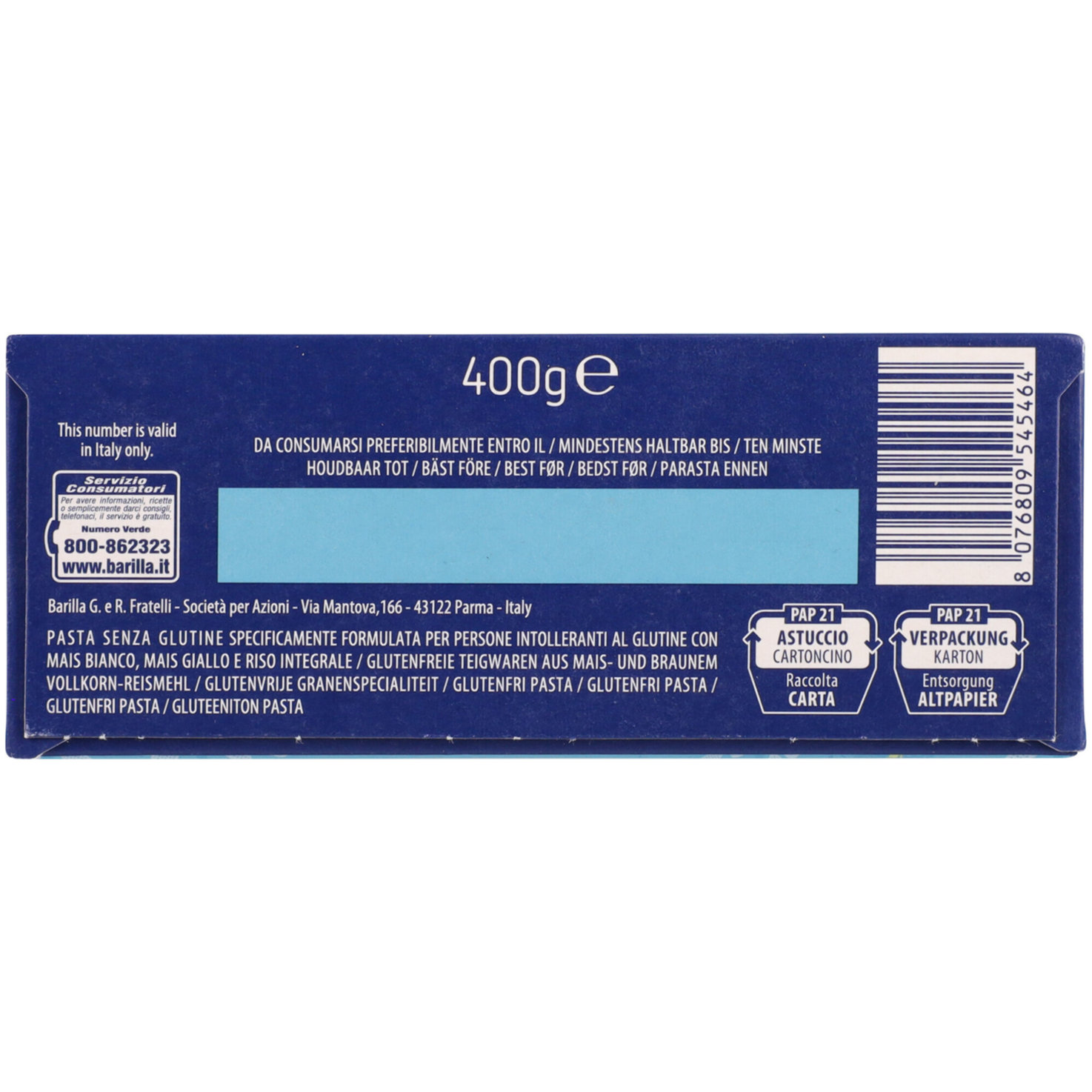 Barilla Fusilli glutenfrei