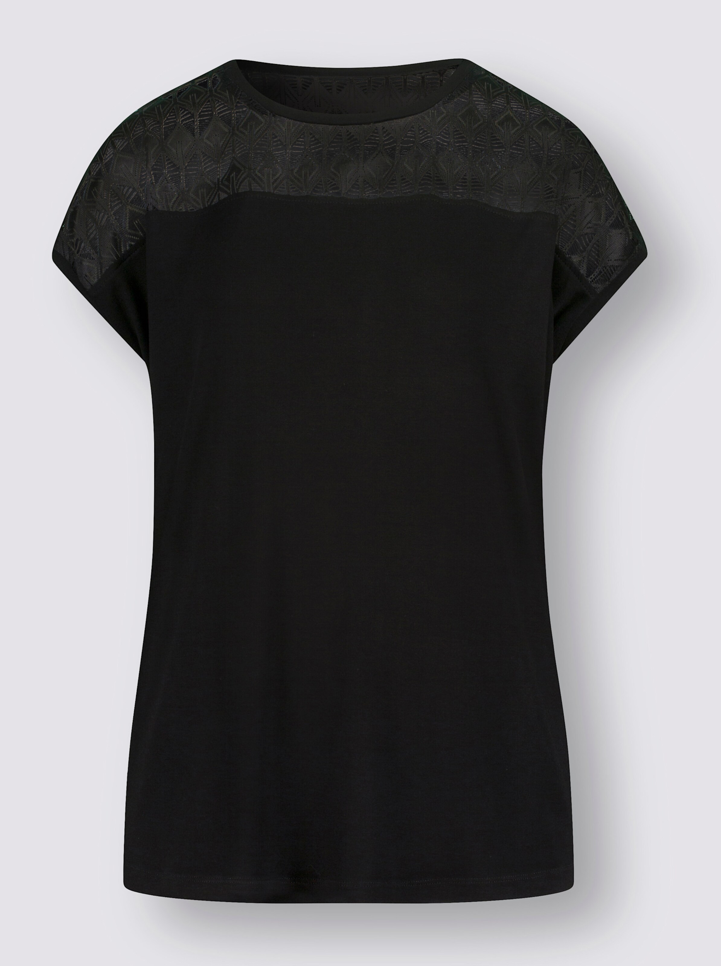 Rundhals-Shirt