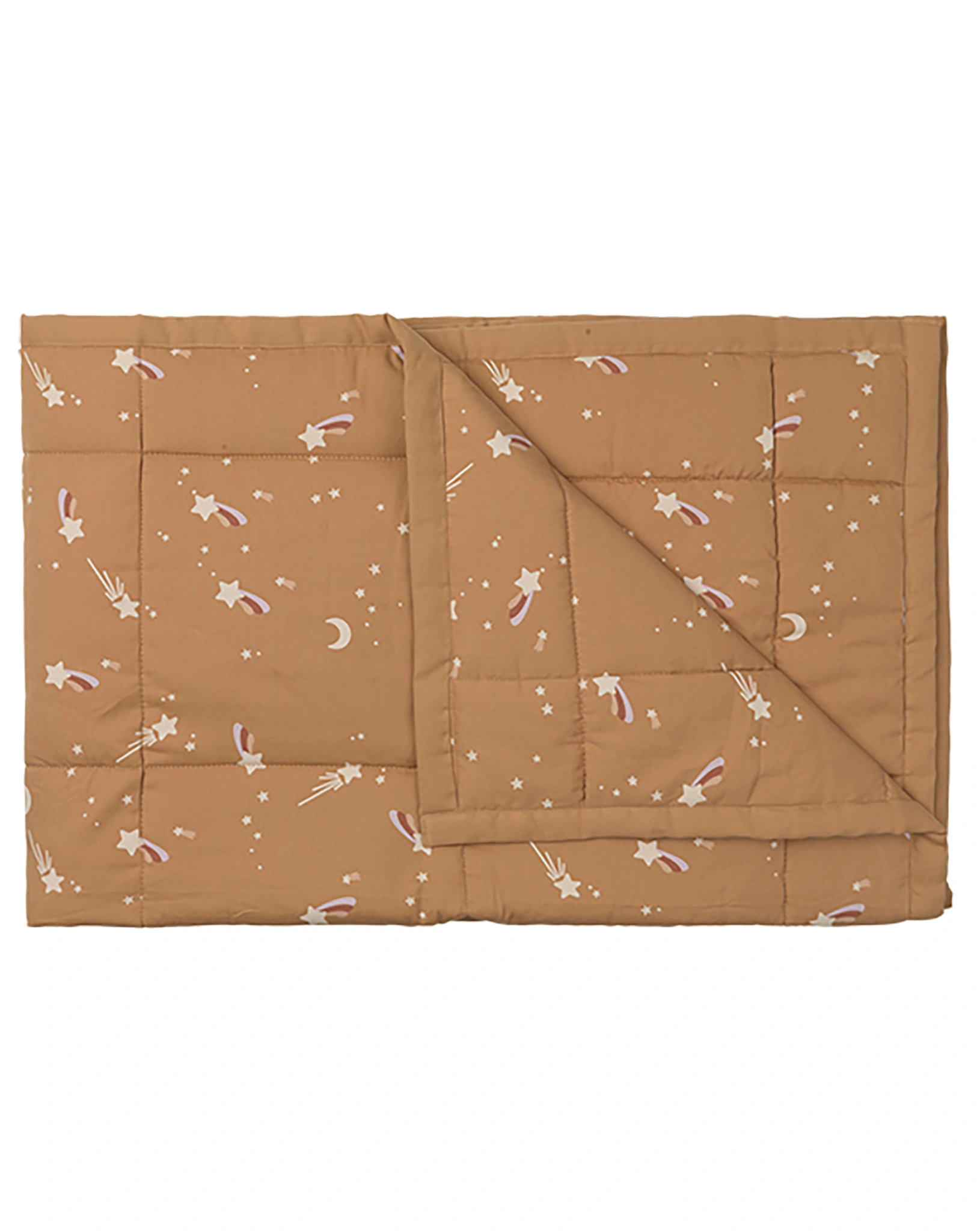 Steppdecke SHOOTING STAR (80x120) in caramel