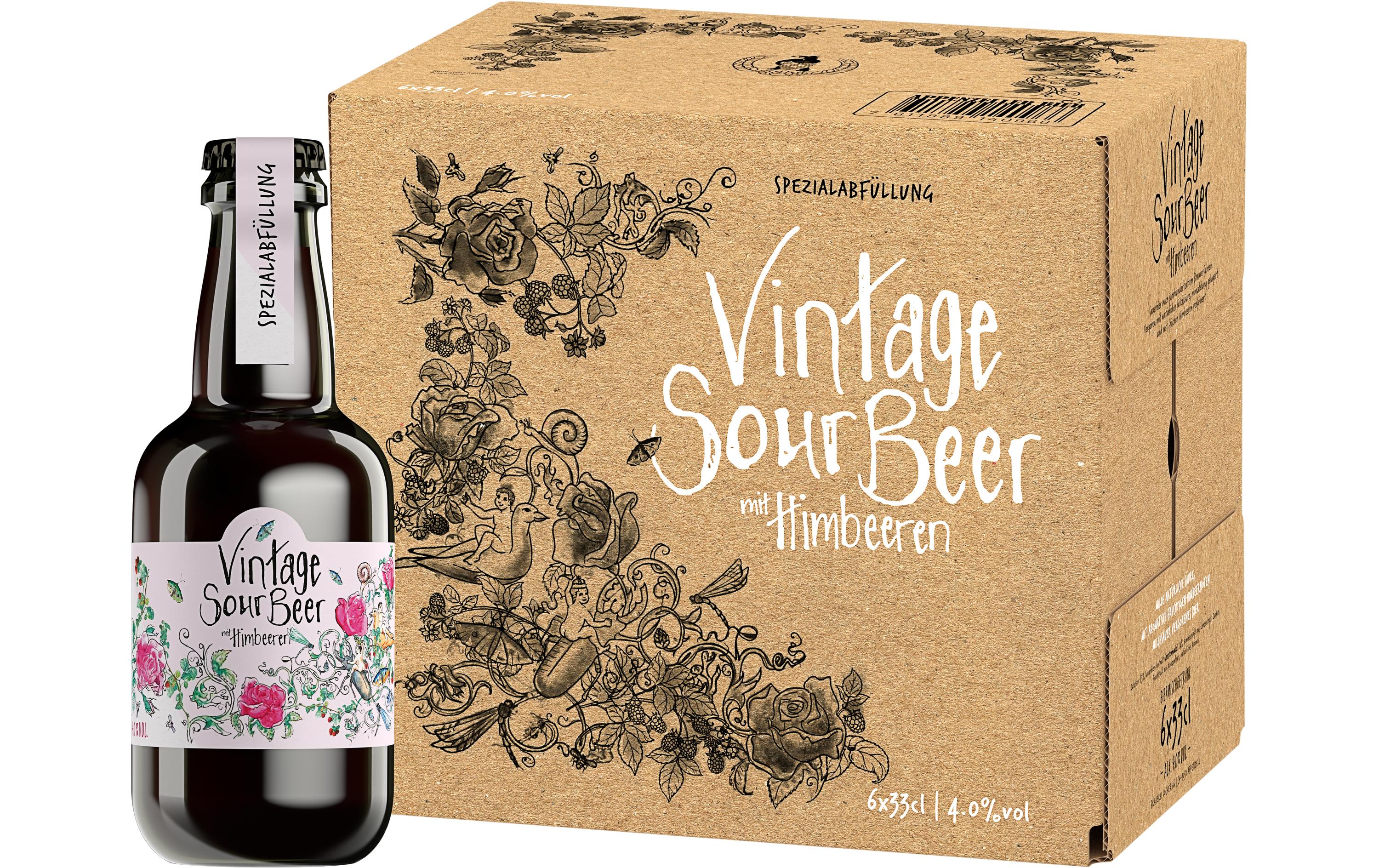 Vintage Sour Beer 6 x 0.33 lFruchtige Bierspezialität aus der Schweiz