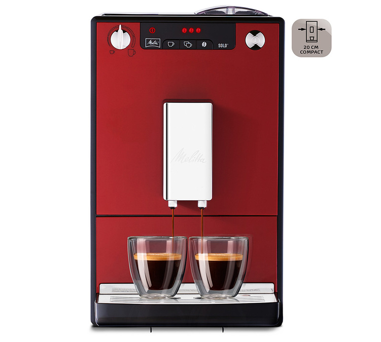 Melitta Caffeo Solo E950-104 Rouge Chili Coloris:Rouge