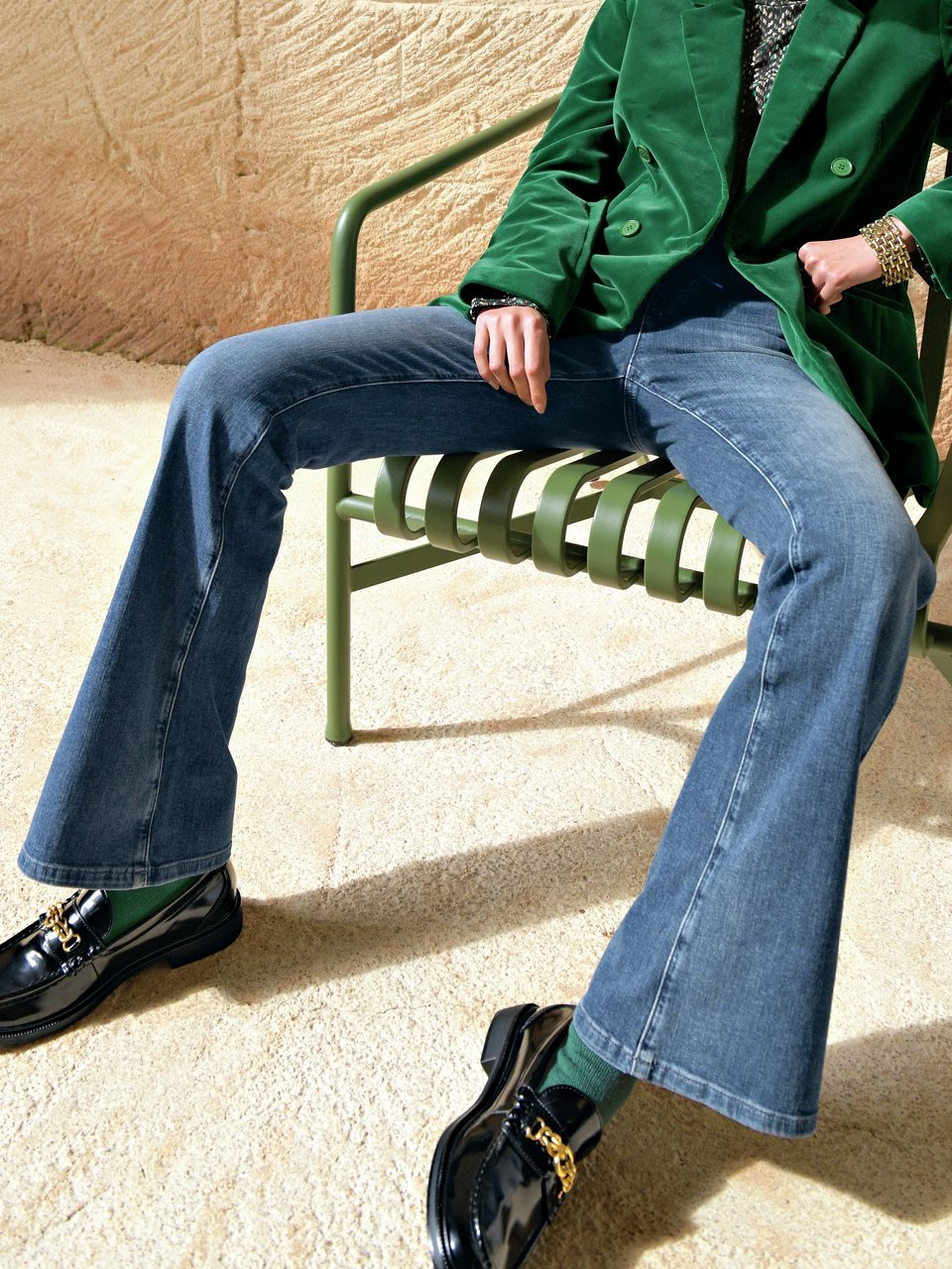Bootcut-Jeans