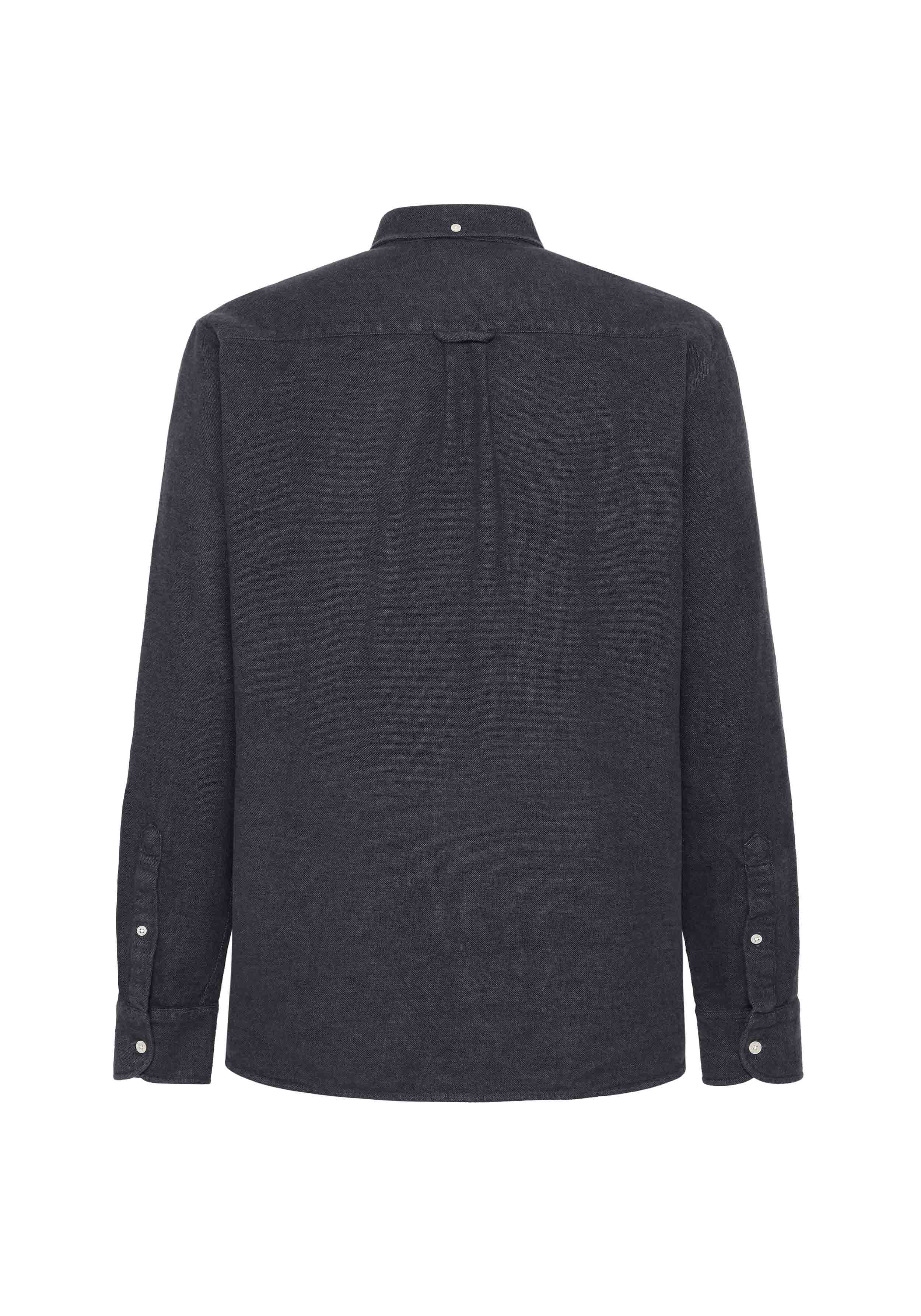 Klitmøller Collective Hemd Benjamin Lumber Navy Overdye