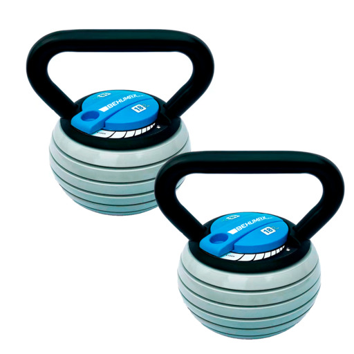 Conjunto de 2 Kettlebells de 18kg