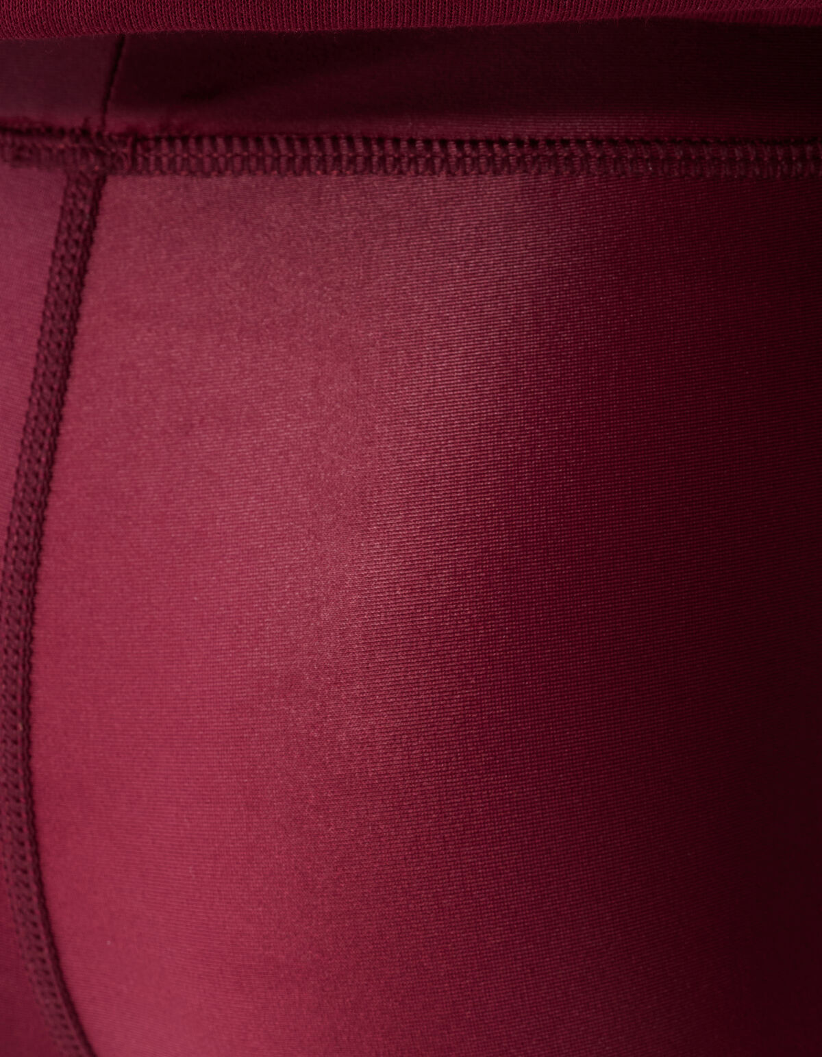 Shiny Legging Donkerrood