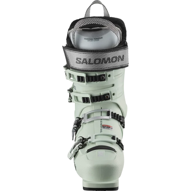 S/PRO ALPHA 100  Pistenschuhe Damen WhiteMoss/Silver/Black