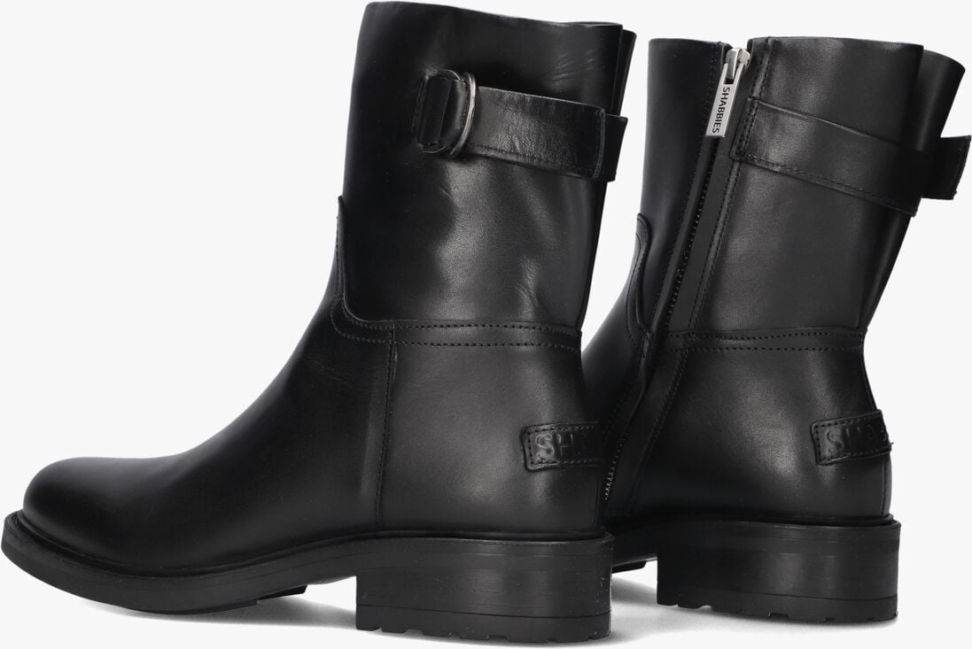 zwarte shabbies chelsea boots dean bika