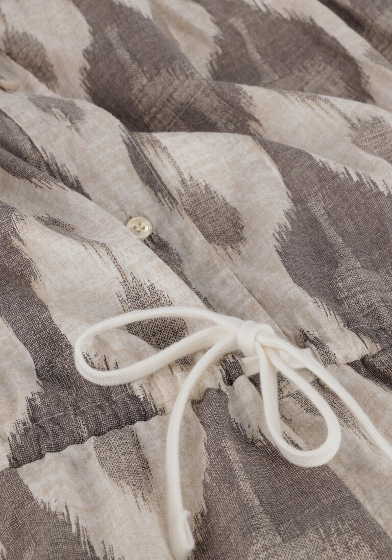10DAYS ecru 10days  playsuit ikat