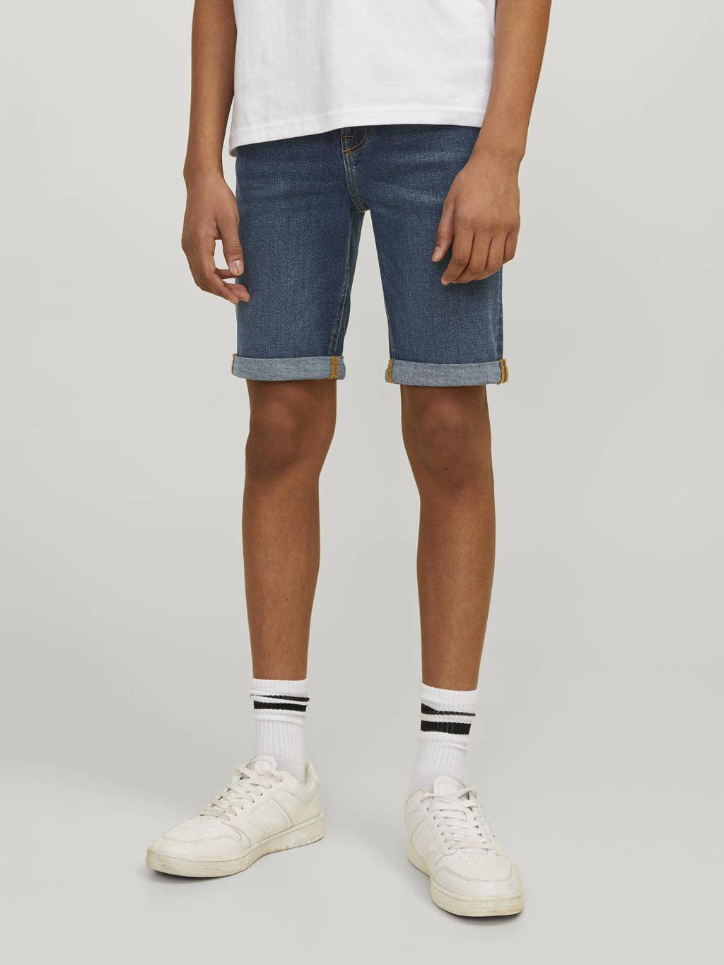 JACK & JONES denim short blue denim