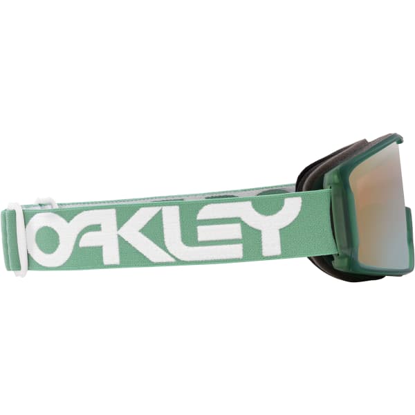 Masque de ski OAKLEY LINE MINER M JADE W PRIZM SAGE GOLD